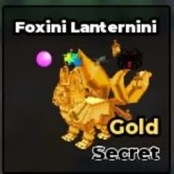 Foxini Lanternini Gold $1.6B S (Секретный персонаж) — Roblox, лот №228560