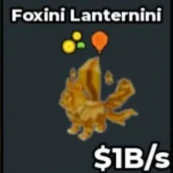 Foxini Lanternini Gold 1B s Coin & Ballon Traits (Секретный… — Roblox, лот №228564