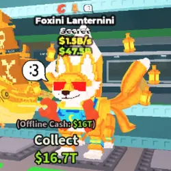 Foxini Lanternini Zombie Trait 1.5B s (Секретный персонаж) — Roblox, лот №228577