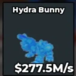 FR218# Diamond Hydra Bunny 277.5M s Low Exist (Секретный пе… — Roblox, лот №228587