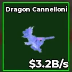 FR234# Crystal Dragon Canneloni 3.2B s (Секретный персонаж) — Roblox, лот №228529