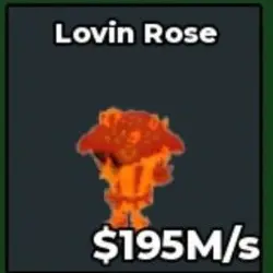 FR242# Lava Lovin Rose 195m s Only 227 Exist (Секретный пер… — Roblox, лот №228534