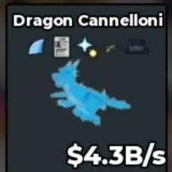 FR254# Diamond Dragon Cannelloni 4.3B s Clean (Секретный пе… — Roblox, лот №228543