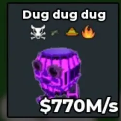 FR270# Galaxy Dug dug dug 770M s 1 of 1 Traits With Extinct… — Roblox, лот №228561
