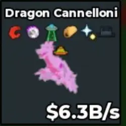 FR274# Candy Dragon Cannelloni 6.3B s (Секретный персонаж) — Roblox, лот №228565
