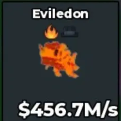 FR276# Lava Eviledon 456.7M s With 2 Traits (Секретный перс… — Roblox, лот №228569