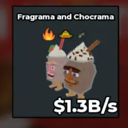 Fragrama and Chocrama 1.3B s (Секретный персонаж) — Roblox, лот №228593