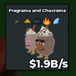 Fragrama and Chocrama 1.9B s (Секретный персонаж) — Roblox, лот №228599