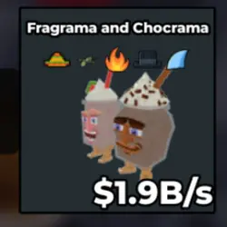 Fragrama and Chocrama 1B9 s (Секретный персонаж) — Roblox, лот №228617