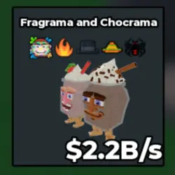 Fragrama and Chocrama 2.2B s (Секретный персонаж) — Roblox, лот №228658