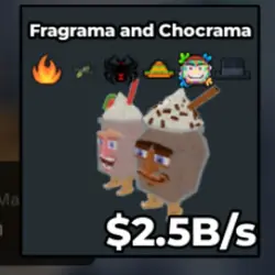 Fragrama and Chocrama 2B5 s (Секретный персонаж) — Roblox, лот №228665