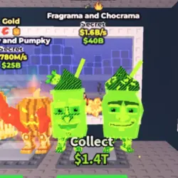Fragrama and Chocrama Radioactive 1.6B s (Секретный персона… — Roblox, лот №228677