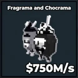Fragrama And Chocrama Yin - Yang 750M s (Секретный персонаж) — Roblox, лот №228684