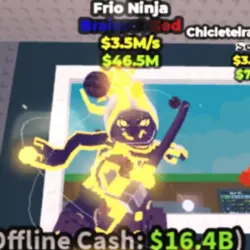 frio ninja eclipse 3.5m s (Brainrot God персонаж) — Roblox, лот №228731