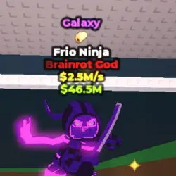 Frio Ninja Galaxy (Brainrot God персонаж) — Roblox, лот №228735