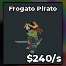 Frogato Pirato SUPER RARE!!! 240 s (Эпический персонаж) — Roblox, лот №228759