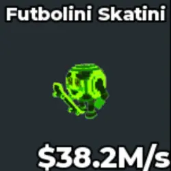 Futbolini Skatini Radioactive #KA (Секретный персонаж) — Roblox, лот №228780