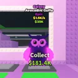 Galaxy Avocadini Guffo 1.5 K s (Эпический персонаж) — Roblox, лот №228749