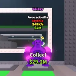 Galaxy Avocadorilla 49 K s (Мифический персонаж) — Roblox, лот №228753