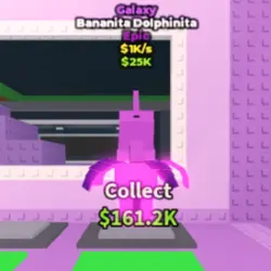 Galaxy Bananita Dolphinita 1 K s (Эпический персонаж) — Roblox, лот №228791