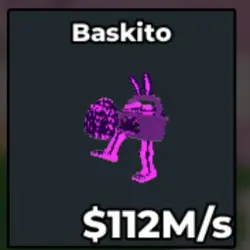 Galaxy Baskito 112 M s (Секретный персонаж) — Roblox, лот №228788