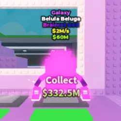 Galaxy Beluga Beluga 2 M s (Brainrot God персонаж) — Roblox, лот №228793