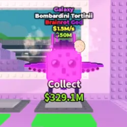 Galaxy Bombardini Tortinii 1.5 M s (Brainrot God персонаж) — Roblox, лот №228798