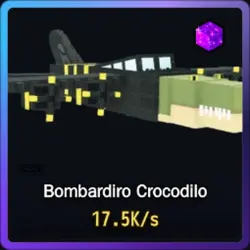 Galaxy Bombardiro Crocodilo 17.5K s (Мифический персонаж) — Roblox, лот №228799