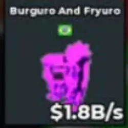 Galaxy Burguro and Fryuro (Секретный персонаж) — Roblox, лот №228808