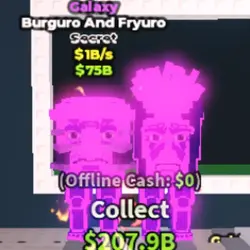 Galaxy Burguro and Fryuro 1b s (Секретный персонаж) — Roblox, лот №228809