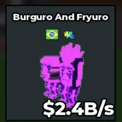 Galaxy Burguro and Fryuro 2.4 B s (Секретный персонаж) — Roblox, лот №228810