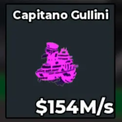 Galaxy Capitano Gullini 154 M s (Секретный персонаж) — Roblox, лот №228820