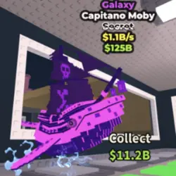 Galaxy Capitano Moby (Секретный персонаж) — Roblox, лот №228823