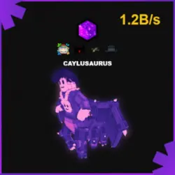 Galaxy Caylusaurus 1.2B s #Gan (Секретный персонаж) — Roblox, лот №228835