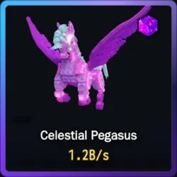 Galaxy Celestial Pegasus 1.2B s (Секретный персонаж) — Roblox, лот №228839
