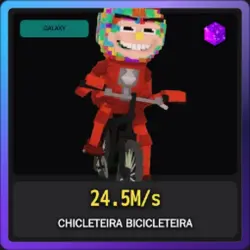 Galaxy Chicleteira Bicicleteira 24.5M s (Секретный персонаж) — Roblox, лот №228850
