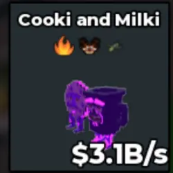 Galaxy Cooki and Milki 3.1B s bas2 (Секретный персонаж) — Roblox, лот №228865