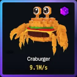 Galaxy Craburger 9.1M s (Секретный персонаж) — Roblox, лот №228869