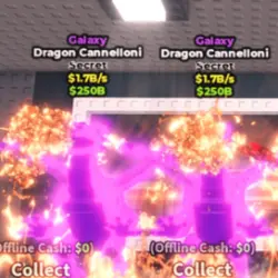 Galaxy Dragon Cannelloni 1.7B s (Секретный персонаж) — Roblox, лот №228880