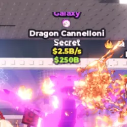 Galaxy Dragon Cannelloni 2.5B s (Секретный персонаж) — Roblox, лот №228881