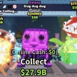 GALAXY Dug dug dug 245M s RARE (Секретный персонаж) — Roblox, лот №228887