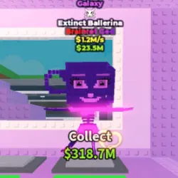 Galaxy Extinct Ballerina 1.2 M s (SKELETON TRAIT) (Brainrot… — Roblox, лот №228898