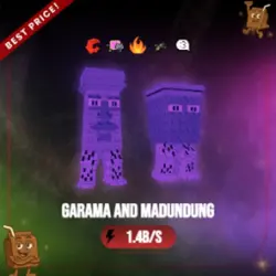 Galaxy Garama and Madundung 1.4B s (Секретный персонаж) — Roblox, лот №228916