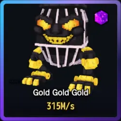 Galaxy Gold Gold Gold 315M s (Секретный персонаж) — Roblox, лот №228936