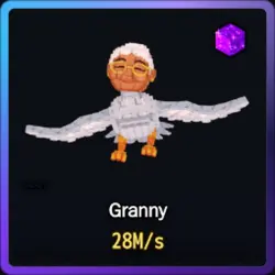 Galaxy Granny 28M s (Секретный персонаж) — Roblox, лот №228941