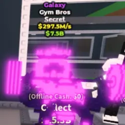 Galaxy Gym Bros ONLY 320 EXISTS!!! - 297.5M s - Secret NU2 … — Roblox, лот №228948