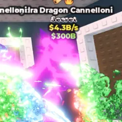 Galaxy Hydra Dragon Cannelloni 4.3B s (Секретный персонаж) — Roblox, лот №228954