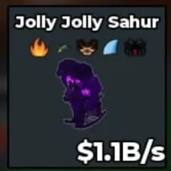 Galaxy Jolly Jolly Sahur 1.1B s Reindeer Trait (Rare) Ahyar… — Roblox, лот №228956