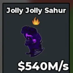 Galaxy Jolly Jolly Sahur 540 M s (Секретный персонаж) — Roblox, лот №228959