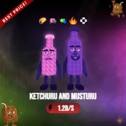 Galaxy Ketchuru and Musturu 1.2B s (Секретный персонаж) — Roblox, лот №228963